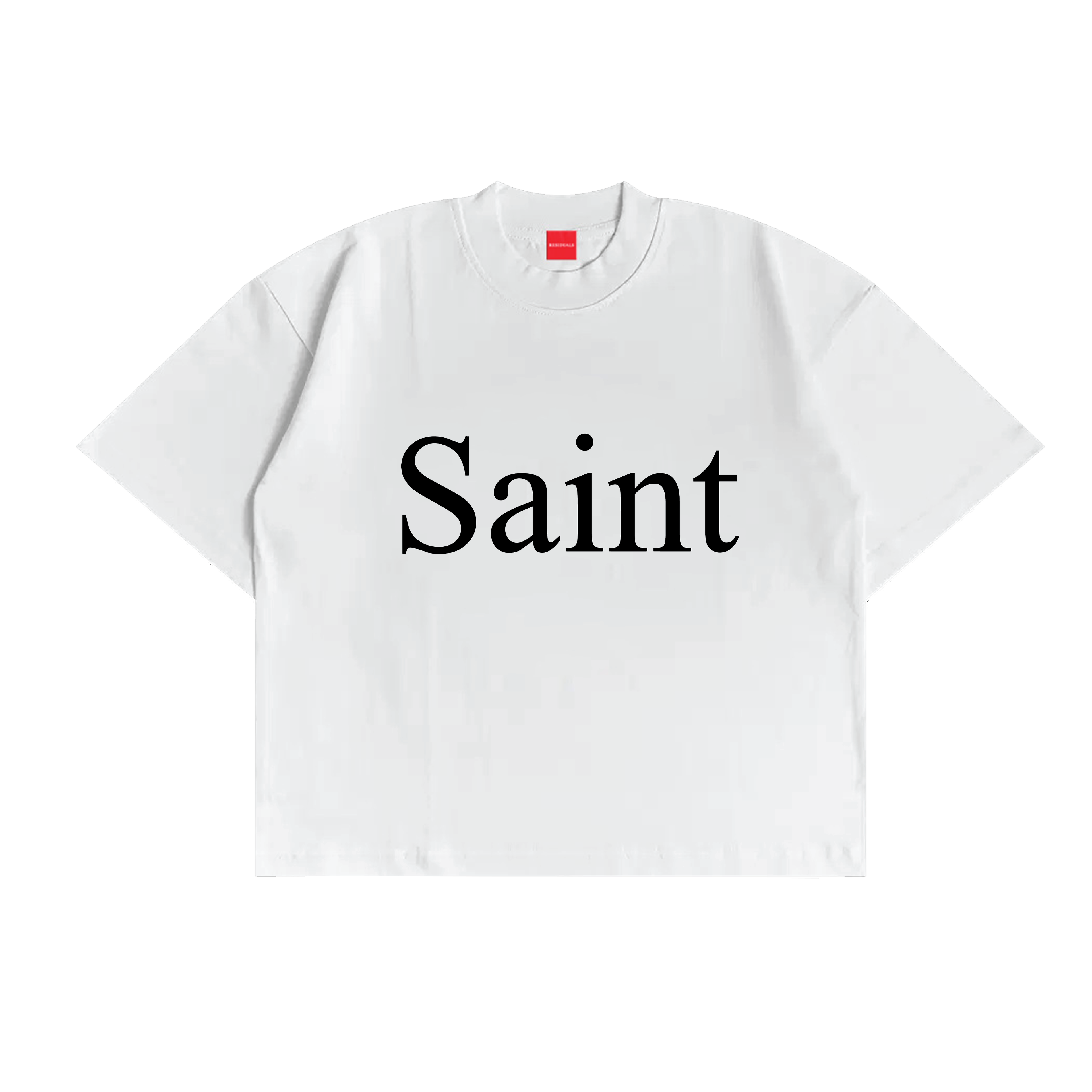 "Saint" Unfinished Boxy Tees