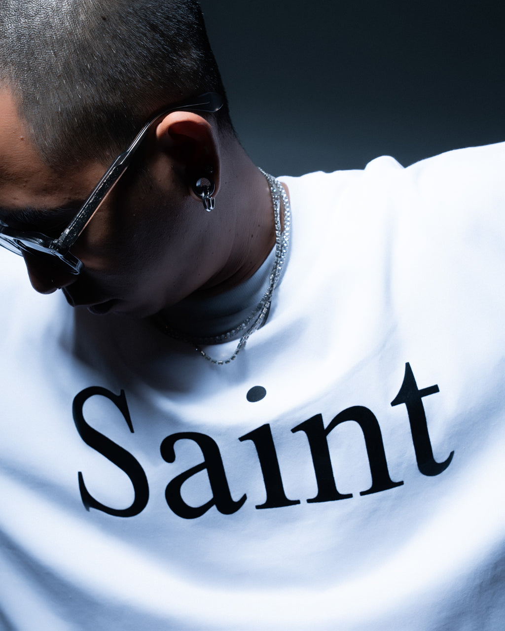 "Saint" Unfinished Boxy Tees