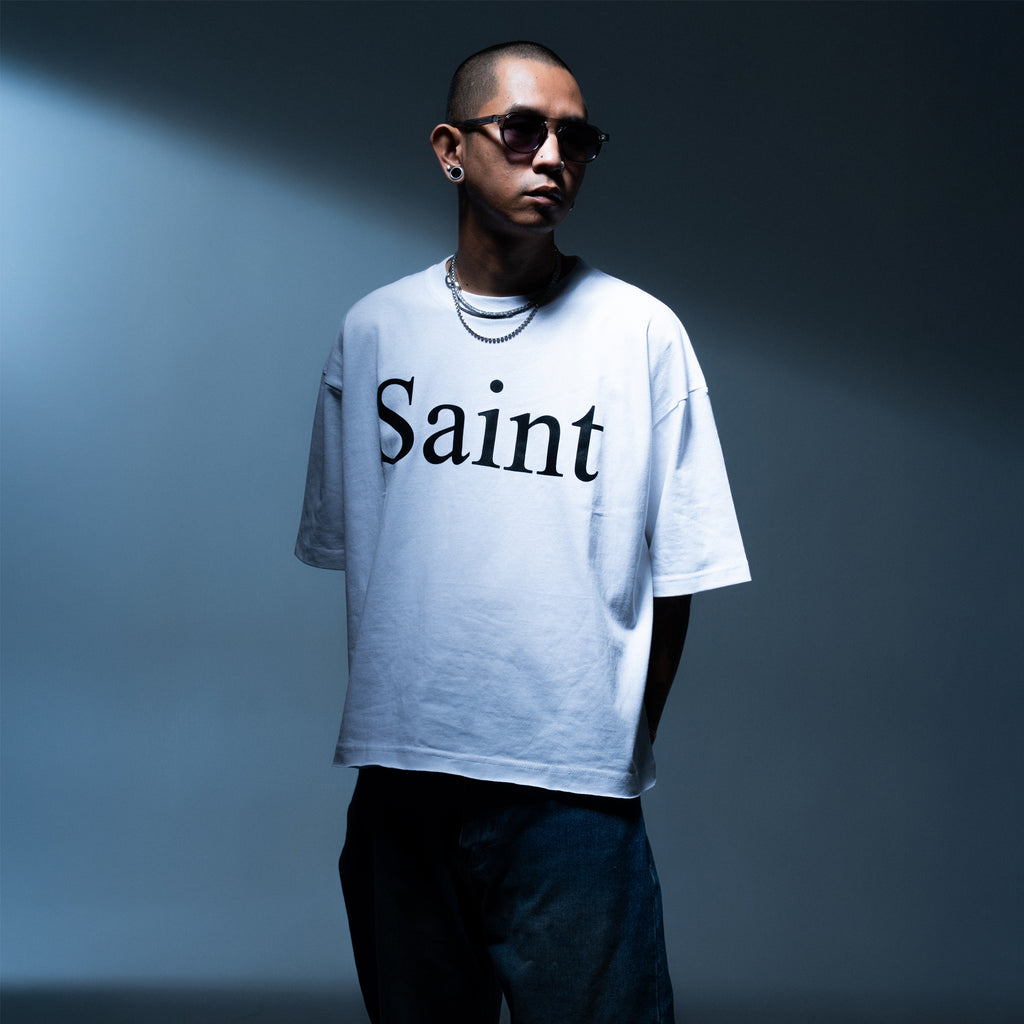 "Saint" Unfinished Boxy Tees
